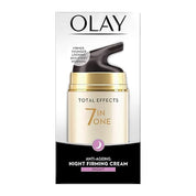 Olay Day Cream Total Effects 7 in 1 BB Cream SPF 15, 50g And Olay Night Cream Total Effects 7 in 1, Anti-Ageing Moisturiser, 50g