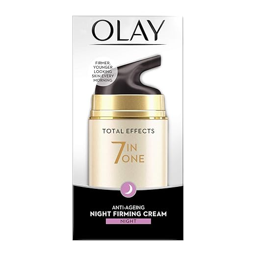 Olay Day Cream Total Effects 7 in 1 BB Cream SPF 15, 50g And Olay Night Cream Total Effects 7 in 1, Anti-Ageing Moisturiser, 50g