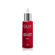 Olay Face Serum | Clear and Even Skin | Fights Dullness and Provides Radiant Glow| Normal, Oily, Dry, Combination Skin | Paraben and Sulphate Free (30ml, Collagen Peptide 24)