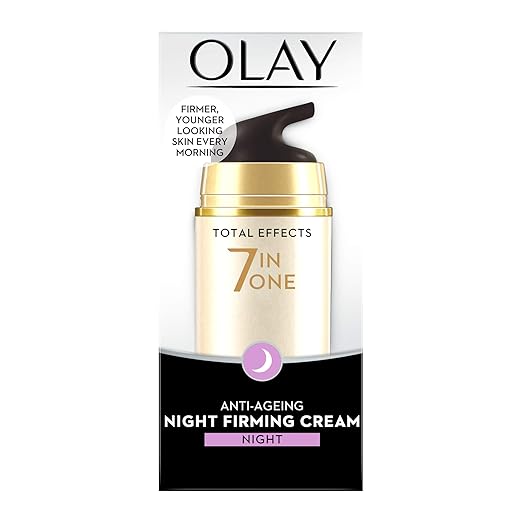 Olay Night Cream Total Effects 7 in 1, Anti-Ageing Moisturiser, 20g And Olay Day Cream Total Effects 7 in 1, Anti-Ageing SPF 15, 20g