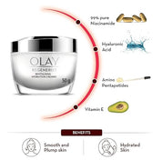 Olay Regenerist Advanced Anti Aging Revitalising Hydration Skin Cream (Moisturizer) SPF 15, 50G