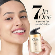 Olay Total Effects Day Cream |with Vitamin B5, Niacinamide, Green Tea, SPF 15