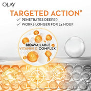 Olay Vitamin C Face Cream with Niacinamide l Even Glow & Smooth Texture l Normal, Oily, Dry & Combination Skin l Parabens & Sulphate-free l 50g