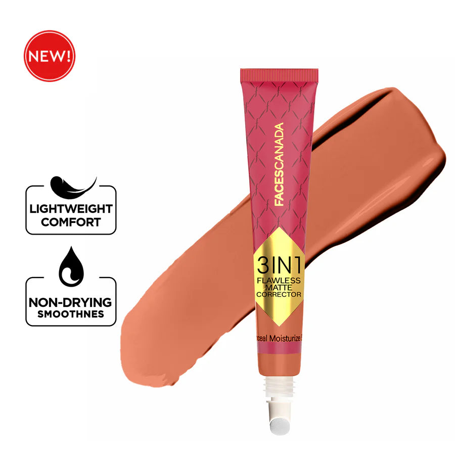 FACES CANADA 3 in 1 Flawless Matte Concealer & Colour Correctors