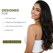 Oshea Herbals Natural Hair Growth Shampoo for Men & Women | Deep Nourishment, Promotes Hair Growth with Controlled Hairfall | Enriched with Onion Bulb & Ginger Extract - 300ml