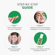 Oshea Herbals Neempure Anti Acne & Pimple Facewash for Women & Men | Controls Sebum with Deep Cleansing | Reduces Pimples & Blemish Free Clear Skin | Enriched with Neem Extract & Cinnamon Oil - 50g