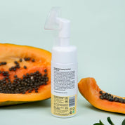 Oshea Herbals Papayaclean Anti Blemish Foaming Facewash For All Skin Types | Lightens Blemishes, Pigmentation & Hydrates Skin | With Papaya & Aloe Vera Extracts 150ml