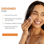 Oshea Herbals Turmericlean Cleansing Milk for Normal to Dry Skin | Deep Cleansing & Hydration | Enriched with Turmeric & Liquorice Extracts | Paraben & Silicone-Free –