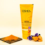 Oshea Herbals Ubtan Glowing & Tan Removal Face Wash for All Skin Types | Removes Tan & Impurities with Deep Cleansing | Enriched with Turmeric & Saffron Extracts 100g