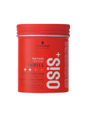 Schwarzkopf Professional Osis+ Thrill Elastic Clay Hair Styling Fibre Gum I Enhances Defination And Shine I Easy To Apply And Wash I Vegan | Tames Frizz And Fly Aways | 100 Ml.