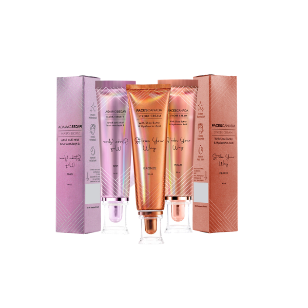 FACES CANADA Glow & Shine Strobe Cream Combo