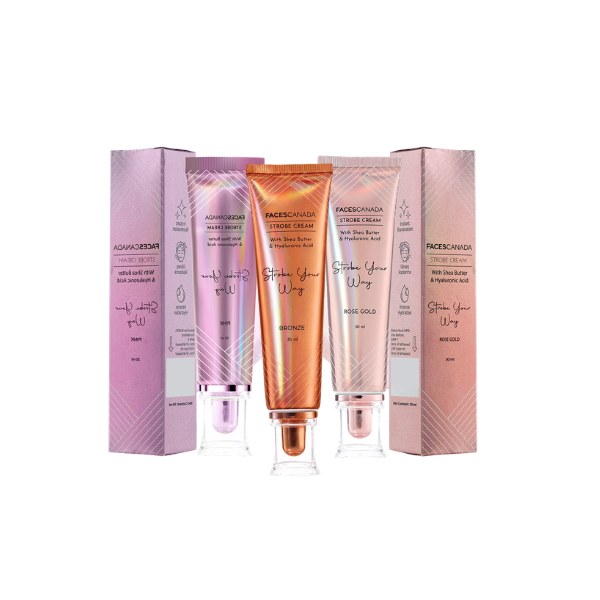 FACES CANADA Glow & Shine Strobe Cream Combo