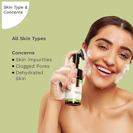 Pilgrim Spanish Squalane foaming face wash, 120ml