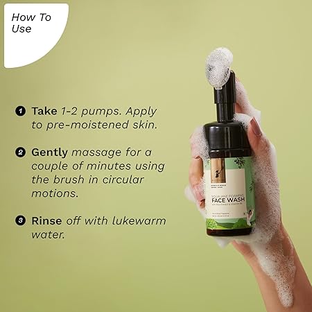 Pilgrim Spanish Squalane foaming face wash, 120ml