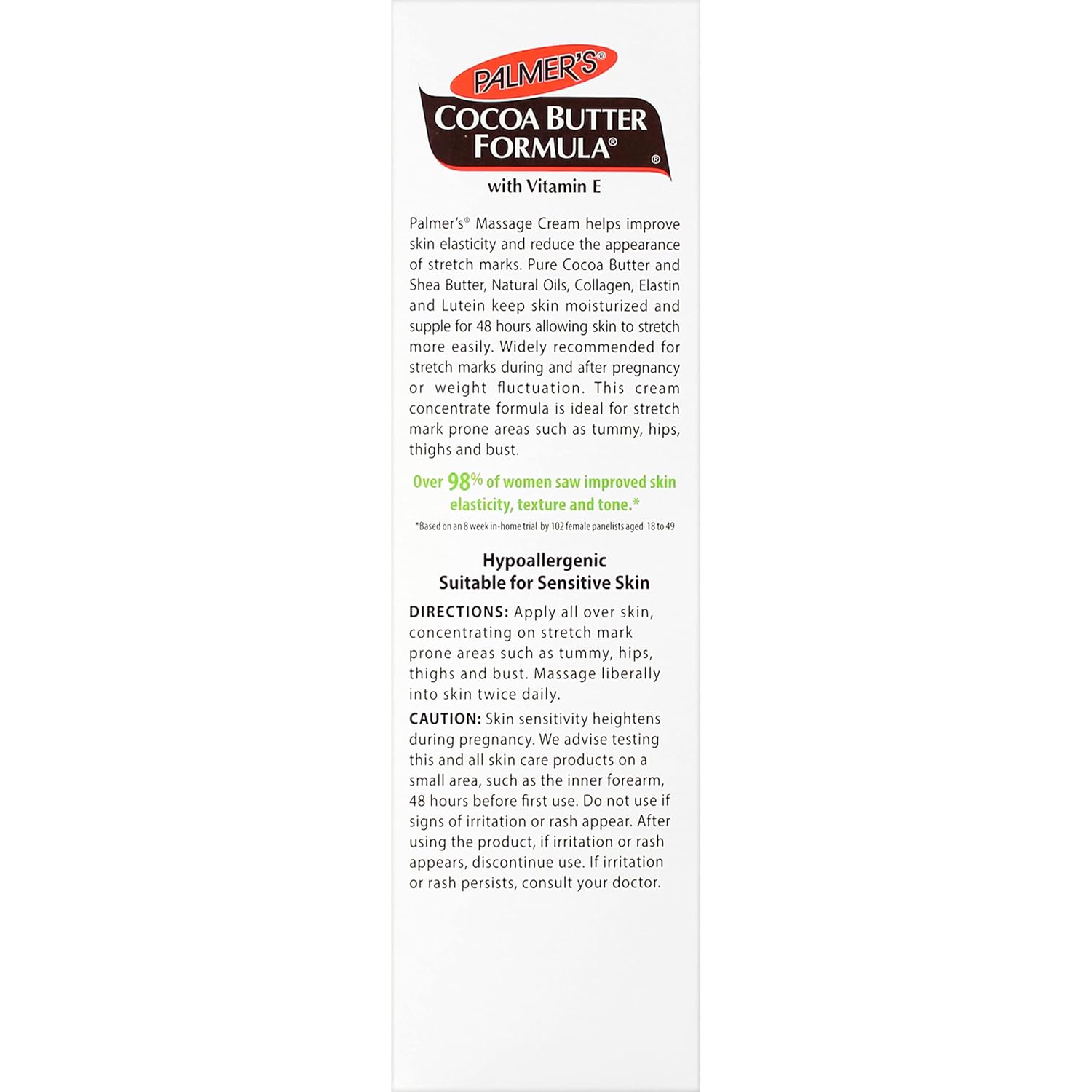 Palmer's Cocoa Butter Formula Massage Cream for Stretch Marks and Pregnancy Skin Care,