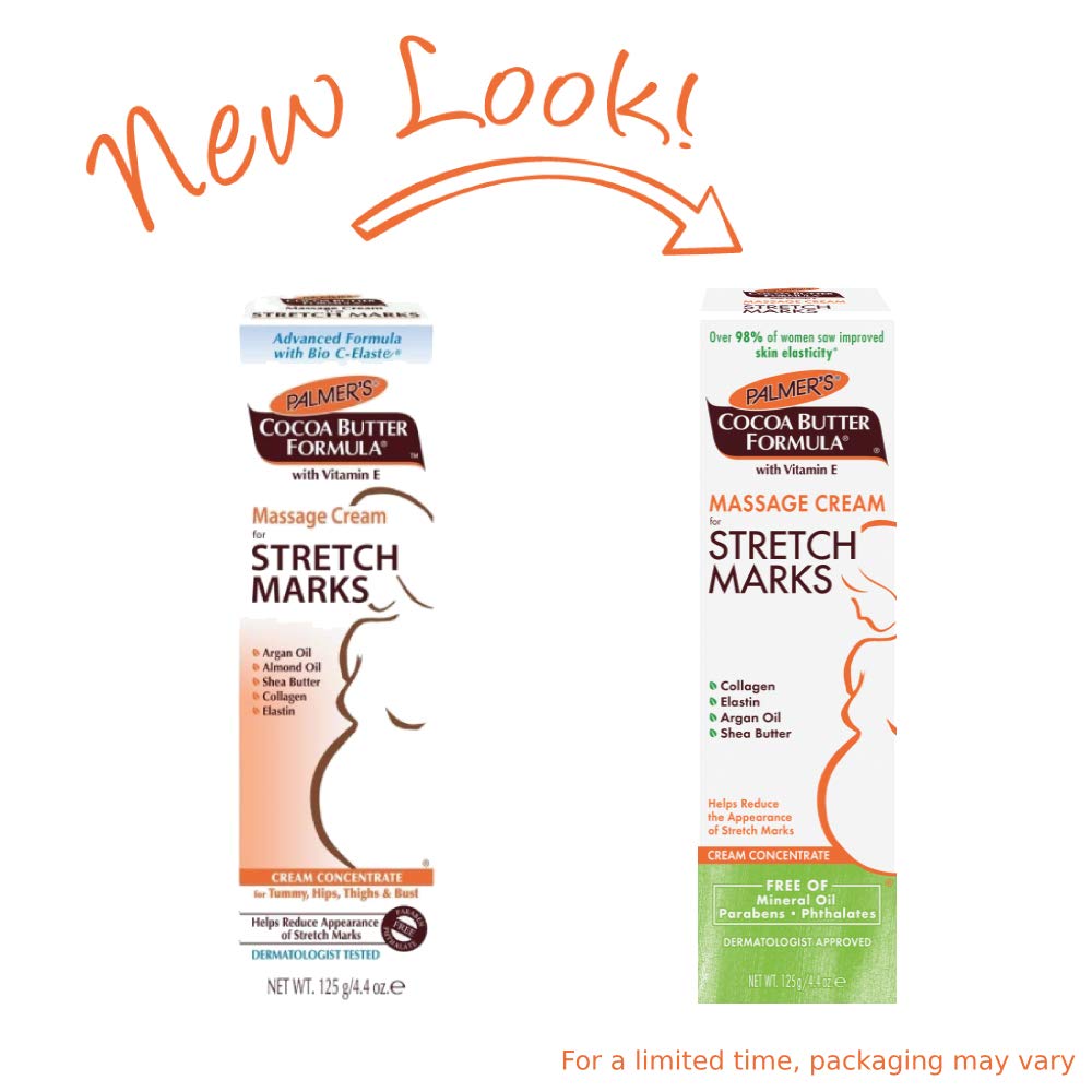 Palmer's Cocoa Butter Formula Massage Cream for Stretch Marks and Pregnancy Skin Care,