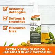 Palmer’s Olive Oil Leave-in Conditioner Spray for Minimized Frizz, Balanced Scalp, Shine