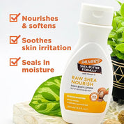 Palmer's Raw Shea Body Lotion For Moisturizing Dry Skin
