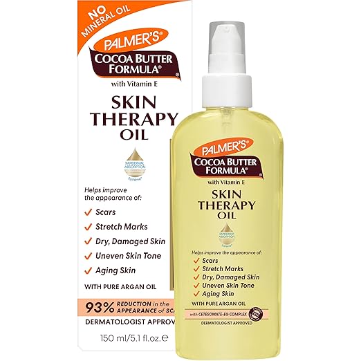 Palmer's Cocoa Butter Skin Therapy Oil For Scars, Stretch Marks, Uneven Skin Tone & Ageing Skin