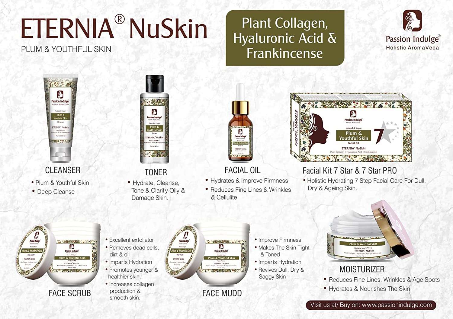 Passion Indulge Eternia NuSkin Face Mudd 200gm