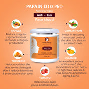 Passion Indulge Papain D10 Natural Face Mudd Pack For Tan Removal