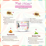 Passion Indulge Pink Mania Purifying & Oil Control AHA BHA Face Mudd 200g