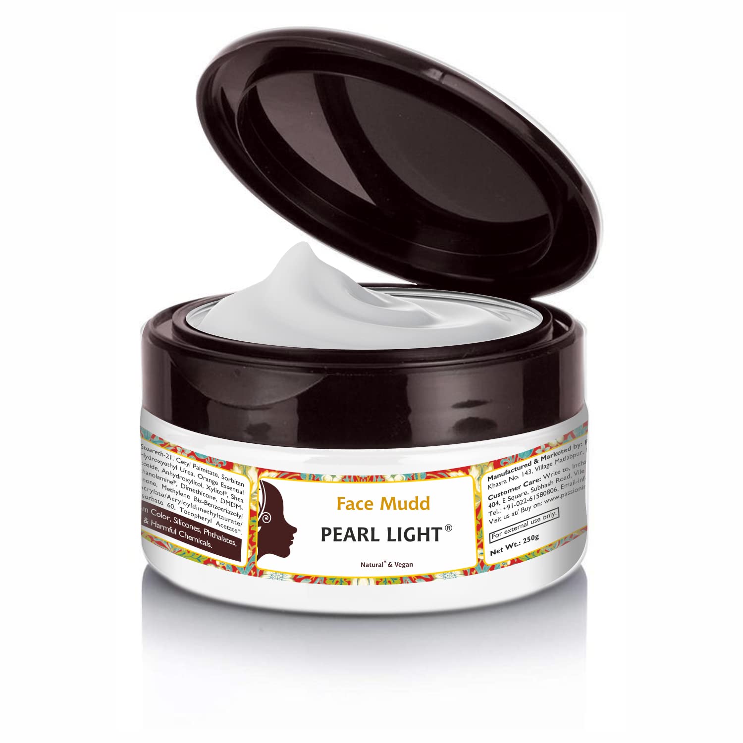 Passion Indulge Skin Brightening Pearl Light Face Mudd Pack