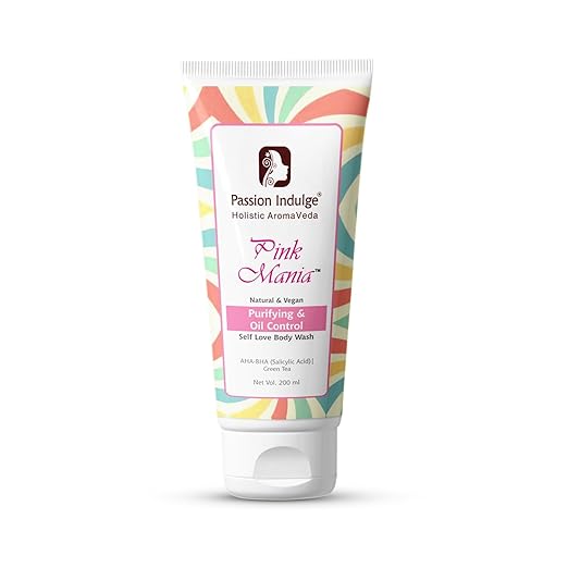 Passion Indulge AHA BHA Body Wash For Acne, Oily Skin