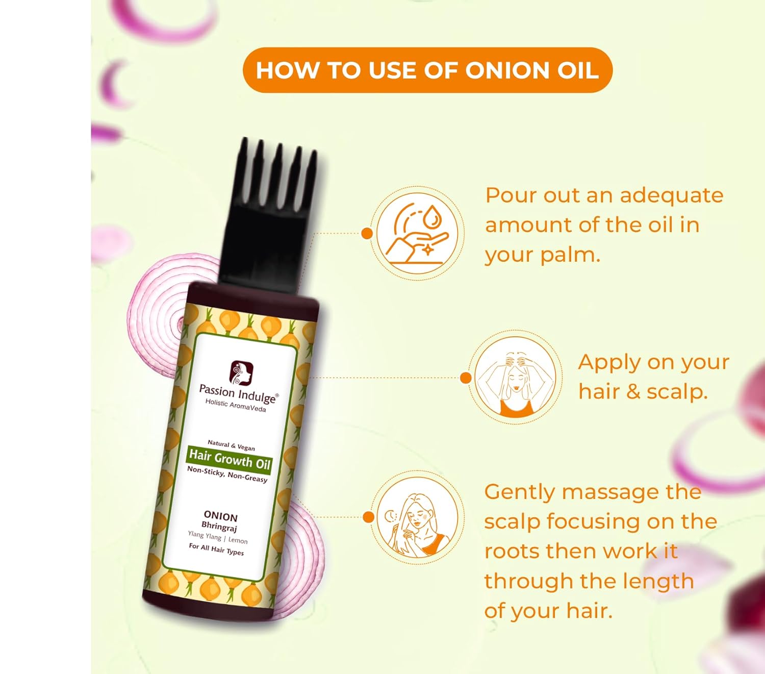 Passion Indulge Hair Growth Combo Kit - With Rosemary Essential oil