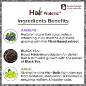 Passion Indulge Hair Proteinz Serum With Anti Greying Arcolys (50ml)