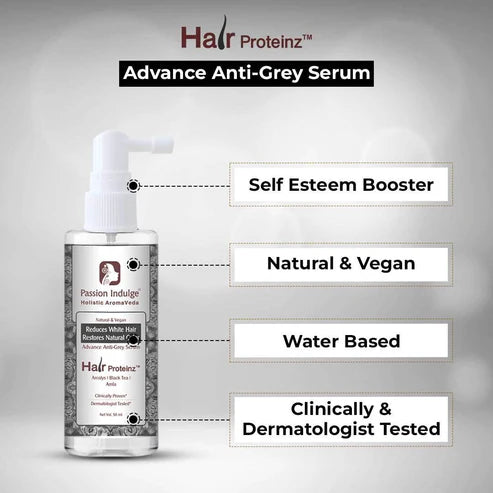 Passion Indulge Hair Proteinz Serum With Anti Greying Arcolys (50ml)