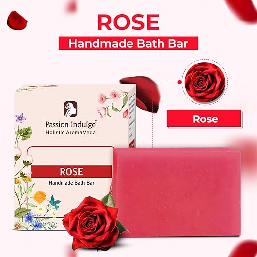 Passion Indulge Handmade Rose Bath Soap
