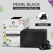 Passion Indulge Handmade Soap Natural Charcoal Bath Bar