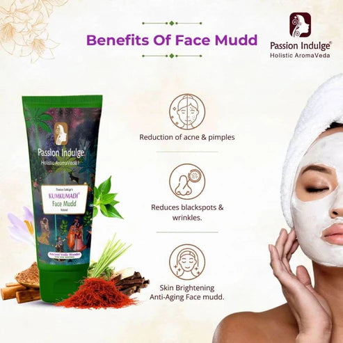 Passion Indulge Kumkumadi Natural Face Mudd Pack