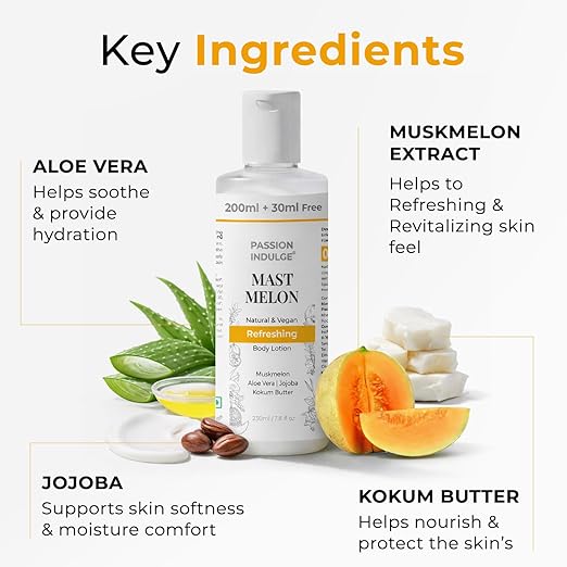 Passion Indulge Mast Melon Body Lotion