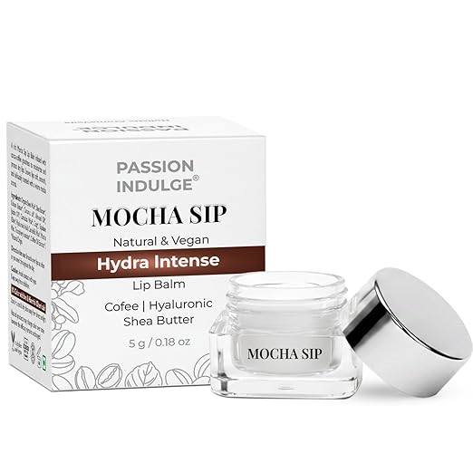 Passion Indulge Mocha Sip Lightweight Coffee Extract Lip Balm