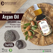 Passion Indulge Moroccan Argan Oil for Hair Growth 10ml