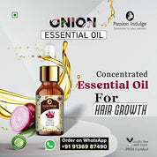 Passion Indulge Moroccon Argan Carrier Oil 60ml & Onion Essential Oil 10ml