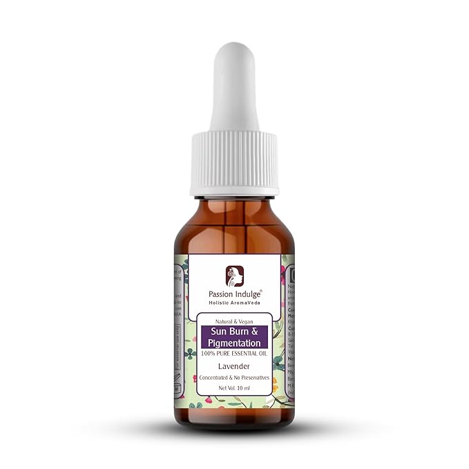 Passion Indulge Natural Lavender Pure Essential Oil, for Acne