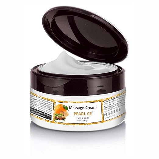 Passion Indulge Natural Massage Cream Pearl CE for Face & Body