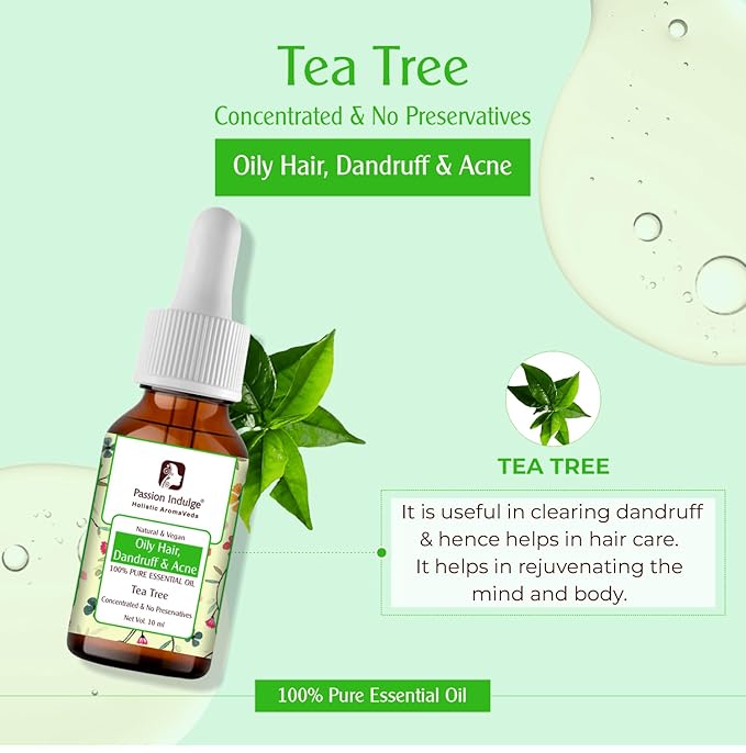 Passion Indulge Tea Tree Pure Essential Oil (10ml)