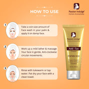 Passion Indulge Papain Cleanser For Tan Removal, PAPAIN D10 Cleanser