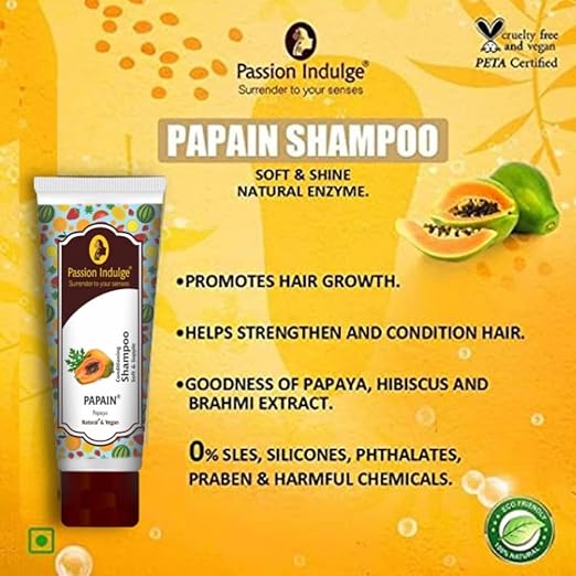 Passion Indulge Papain Conditioning Shampoo