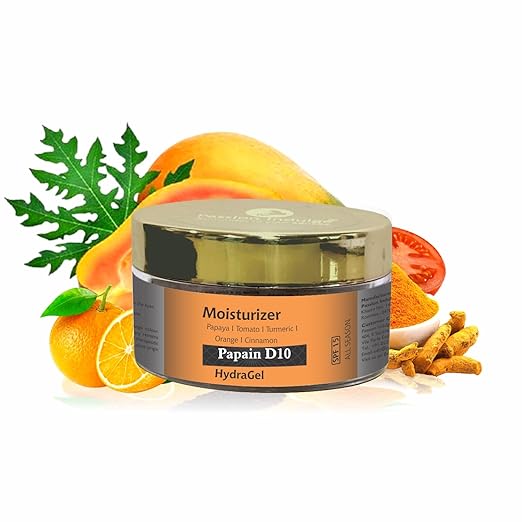 Passion Indulge Papain D10 Natural Hydra Gel Moisturizer Reduces Tan