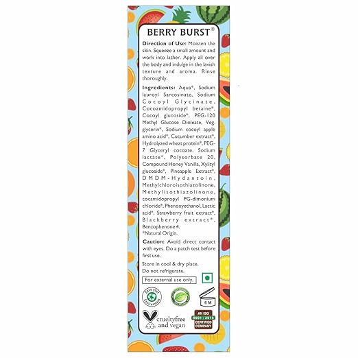 Passion Indulge Papain & Berry Burst Body Wash