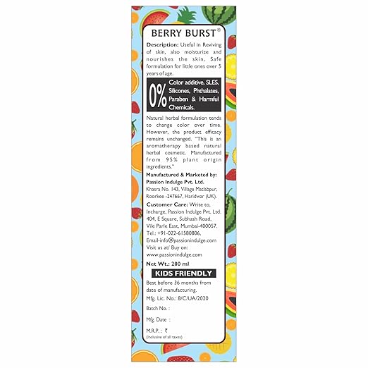 Passion Indulge Papain & Berry Burst Body Wash