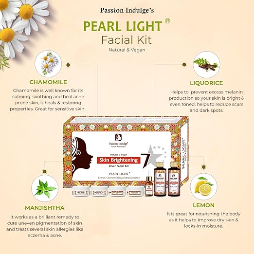 Passion Indulge Pearl Light 7 Star Facial Kit