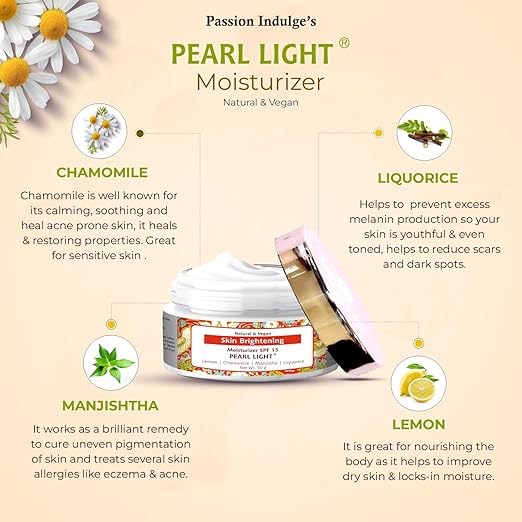 Passion Indulge Pearl Light Moisturizer For Spot Reduction 50 gm