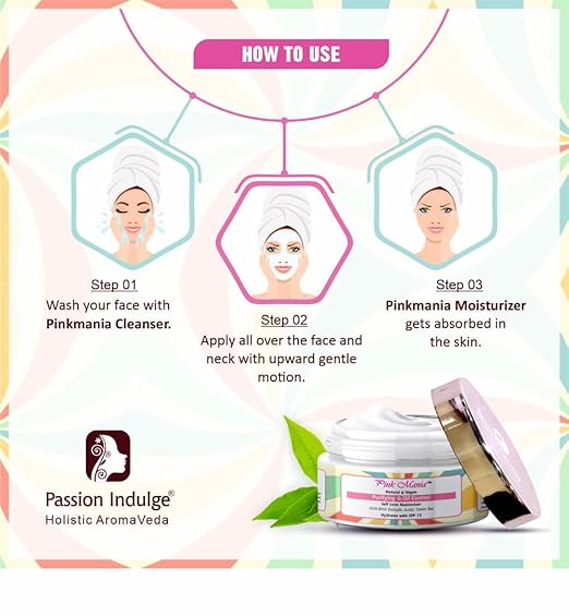 Passion Indulge Pinkmania AHA-BHA Cleanser with 1% Salicylic Acid & Moisturizer For Face