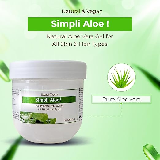 Passion Indulge Simpli Aloe- Pure Aloe Vera Multipurpose Natural Gel